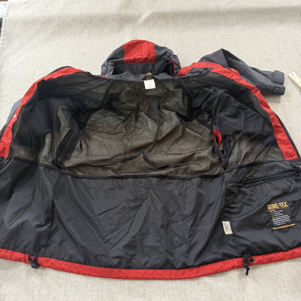 Vintage REI GTX Gtex Rain Jacket Mens Small Gorpcore Utility Technical Pit Zips - Picture 11 of 11